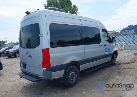 2021 Mercedes-Benz Sprinter 2500 Standard Roof V6 из США, поврежденный, VIN W1Z4EFVY0MT078911